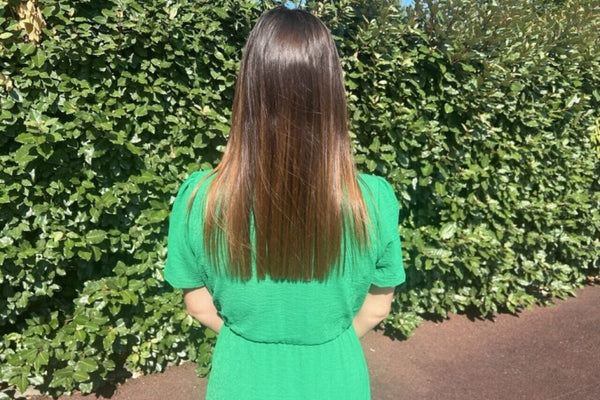 Résultat cheveux lissés